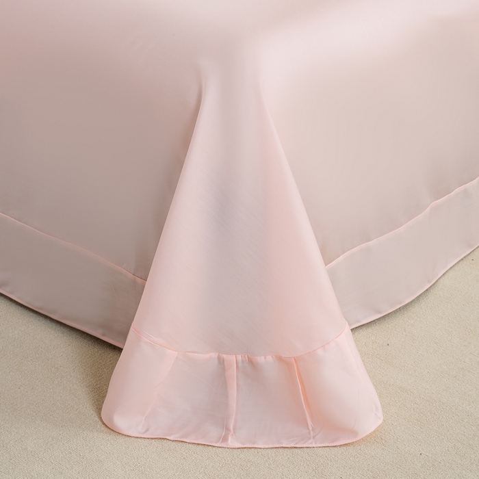 91家纺网 家纺一手货源 找家纺 麦田家纺 2025新款50S莱赛尔天丝印花四件套 幽兰