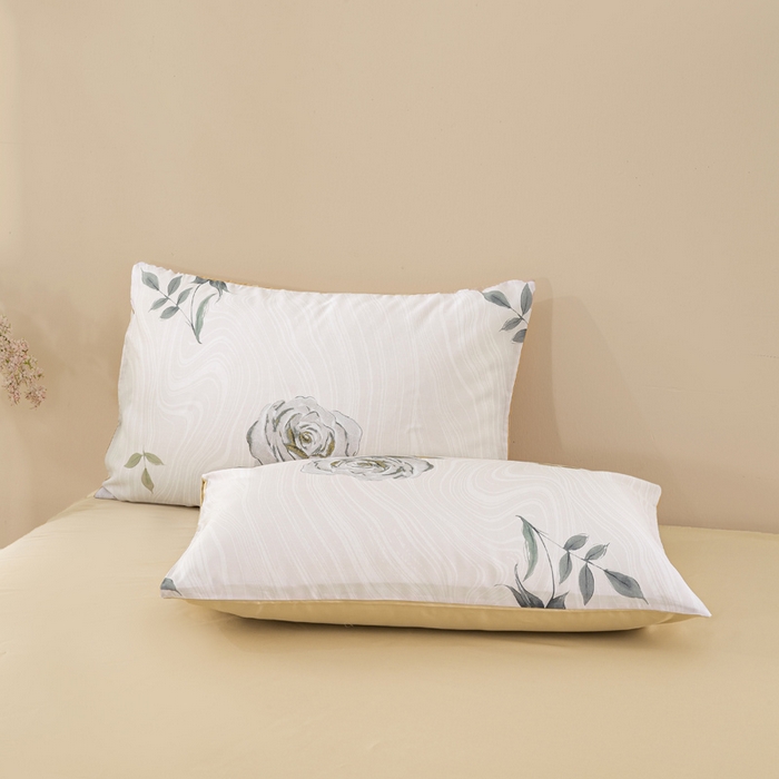 91家纺网 家纺一手货源 找家纺 麦田家纺 2025新款50S莱赛尔天丝印花四件套 烟雨江南