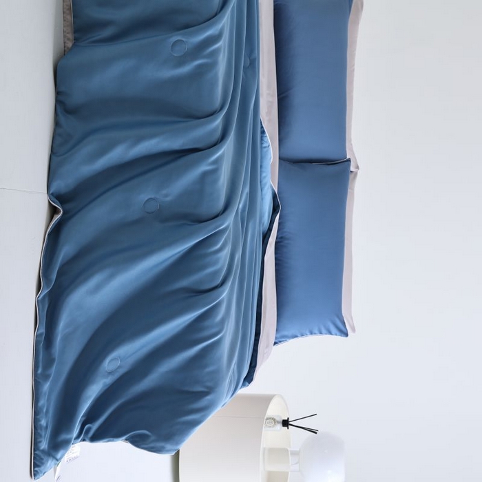 91家纺网 家纺一手货源 找家纺 （总）麦田家纺 2025新款双拼麻绳水洗真丝冰丝夏被