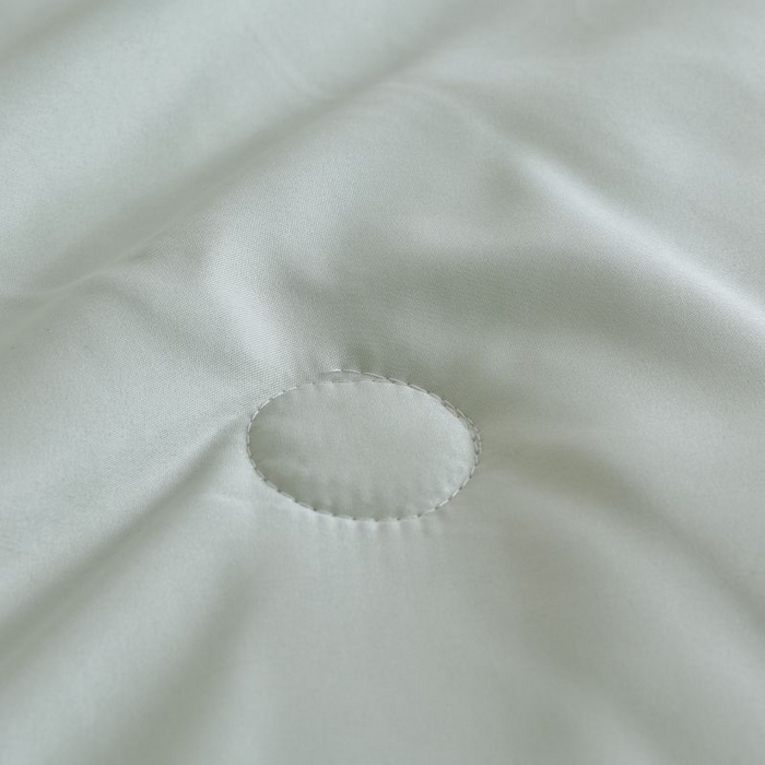 91家纺网 家纺一手货源 找家纺 麦田家纺 2025新款双拼麻绳水洗真丝冰丝夏被 水果绿+黄