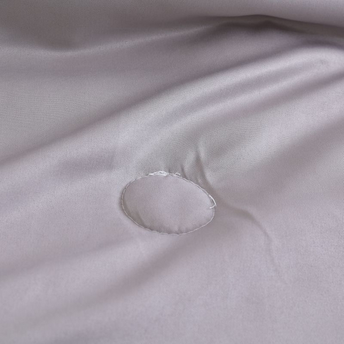 91家纺网 家纺一手货源 找家纺 麦田家纺 2025新款双拼麻绳水洗真丝冰丝夏被 高级灰+灰