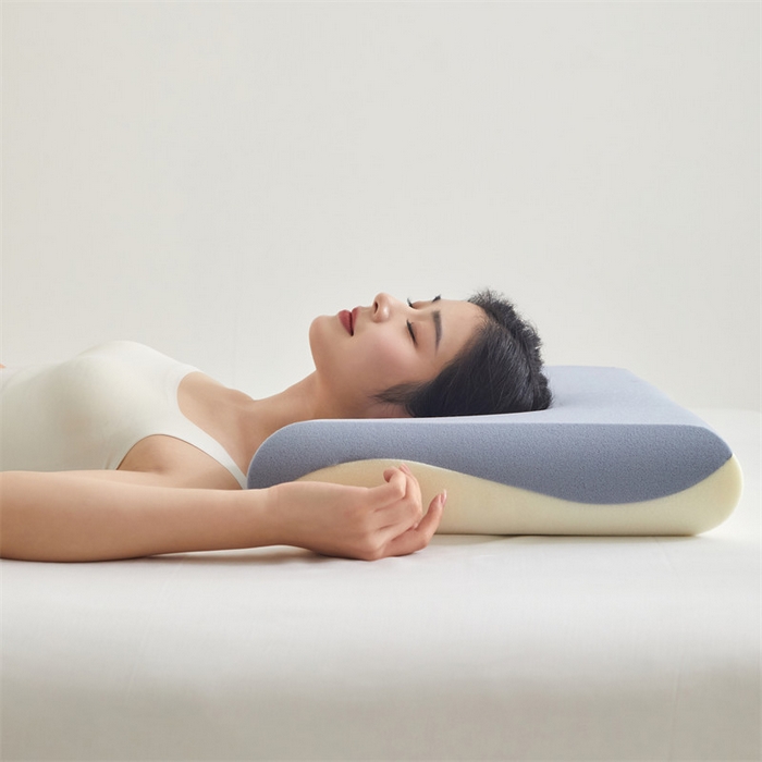 91家纺网 家纺一手货源 找家纺 麦田家纺 2025新款零压力深睡眠慢回弹护颈记忆枕（配整套礼盒） 零压力深睡眠慢回弹护颈记忆枕