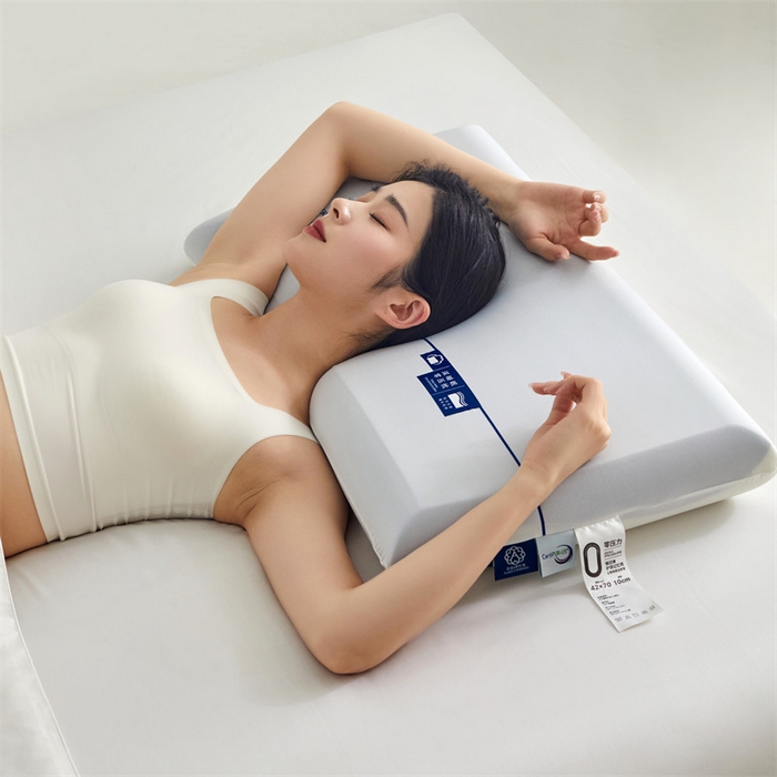 91家纺网 家纺一手货源 找家纺 麦田家纺 2025新款零压力深睡眠慢回弹护颈记忆枕（配整套礼盒） 零压力深睡眠慢回弹护颈记忆枕