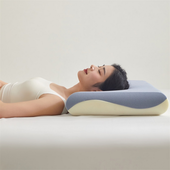 91家纺网 家纺一手货源 找家纺 麦田家纺 2025新款零压力深睡眠慢回弹护颈记忆枕（配整套礼盒） 零压力深睡眠慢回弹护颈记忆枕