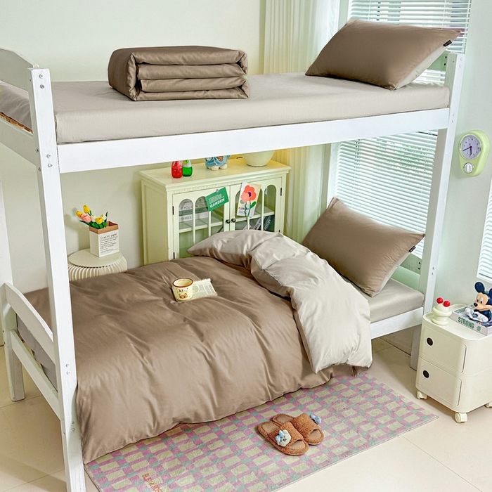 91家纺网 家纺一手货源 找家纺 （总）麦田家纺 2025新款A类全棉学生宿舍四件套