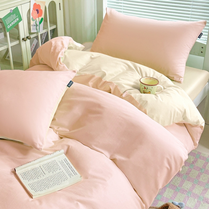 91家纺网 家纺一手货源 找家纺 （总）麦田家纺 2025新款A类全棉学生宿舍四件套