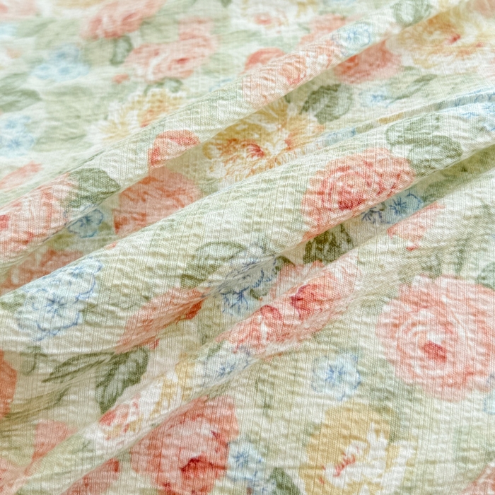 91家纺网 家纺一手货源 找家纺 （总）麦田家纺 2025新款云感木棉皱皱双层纱长枕