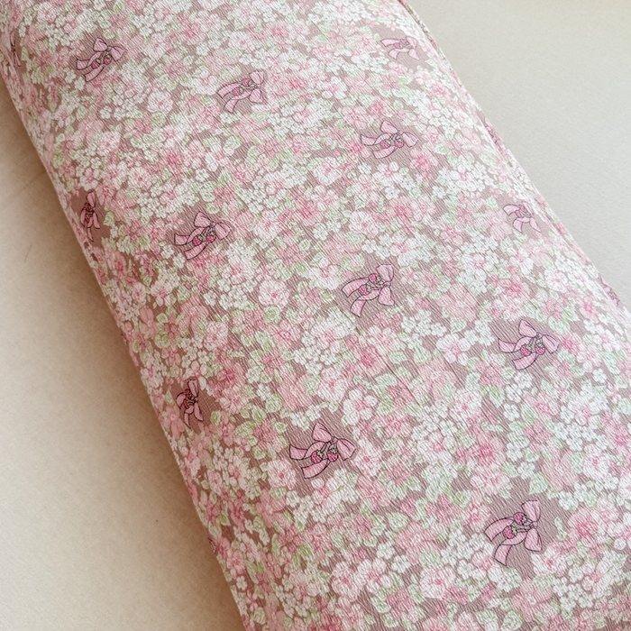 91家纺网 家纺一手货源 找家纺 麦田家纺 2025新款云感木棉皱皱双层纱长枕 繁花