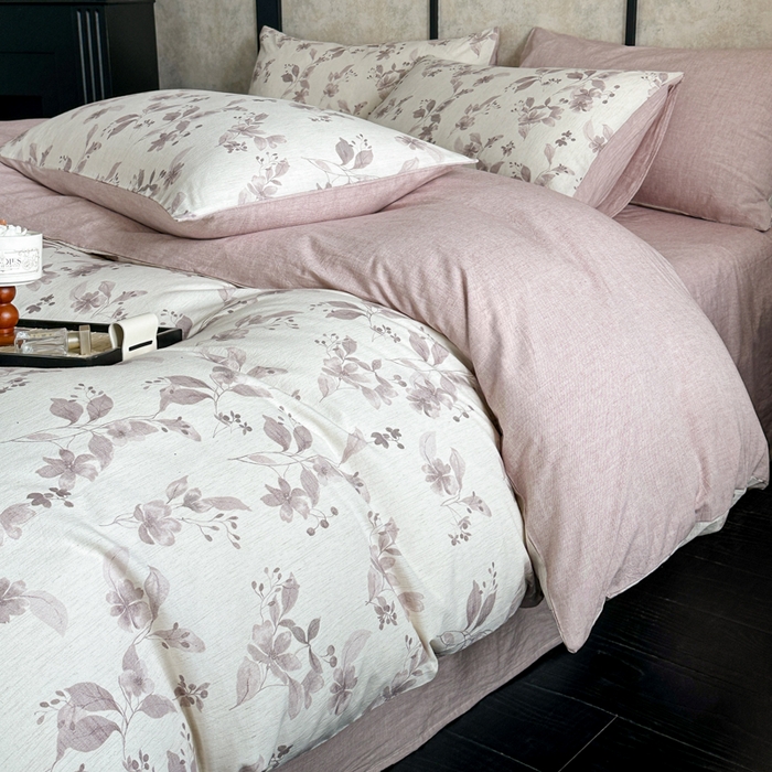 91家纺网 家纺一手货源 找家纺 （总）麦田家纺 2025新款A类棉麻四件套系列