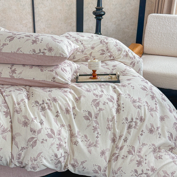 91家纺网 家纺一手货源 找家纺 （总）麦田家纺 2025新款A类棉麻四件套系列