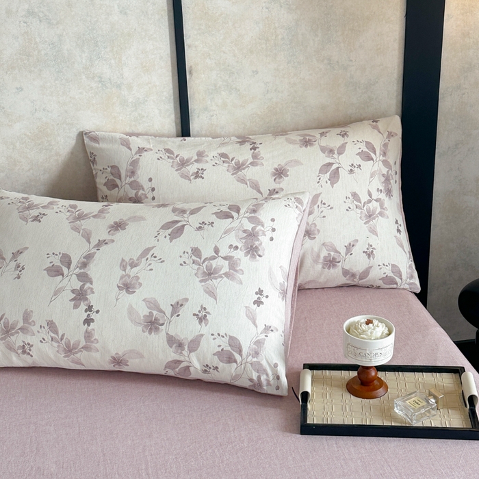 91家纺网 家纺一手货源 找家纺 （总）麦田家纺 2025新款A类棉麻四件套系列