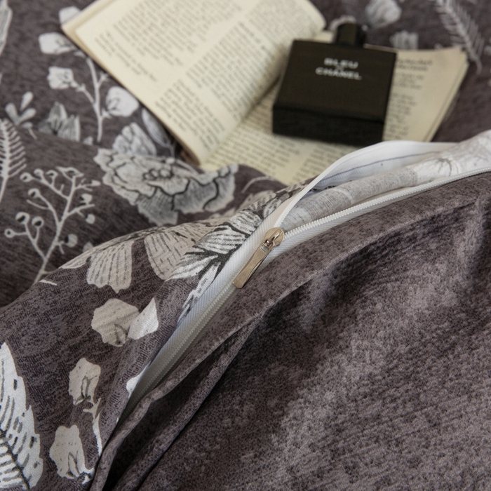 91家纺网 家纺一手货源 找家纺 （总）大境 2025秋冬新款加厚复古风多层纱轻磨毛四件套