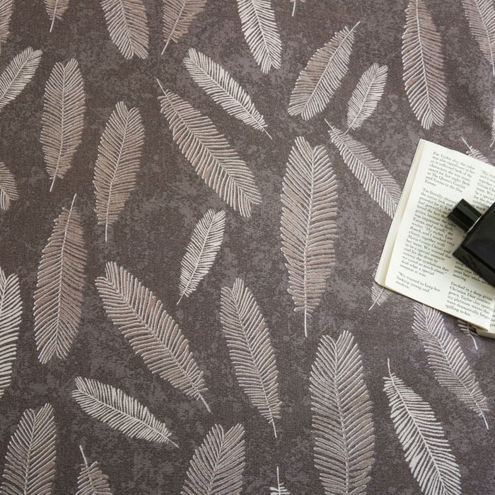 91家纺网 家纺一手货源 找家纺 大境 2025秋冬新款加厚复古风多层纱轻磨毛四件套 大羽