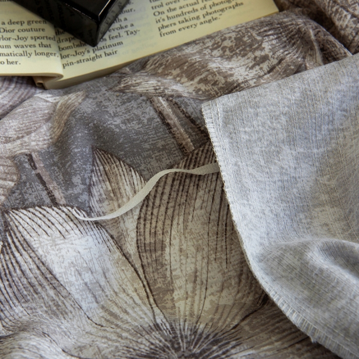 91家纺网 家纺一手货源 找家纺 大境 2025秋冬新款加厚复古风多层纱轻磨毛四件套 洛蔓