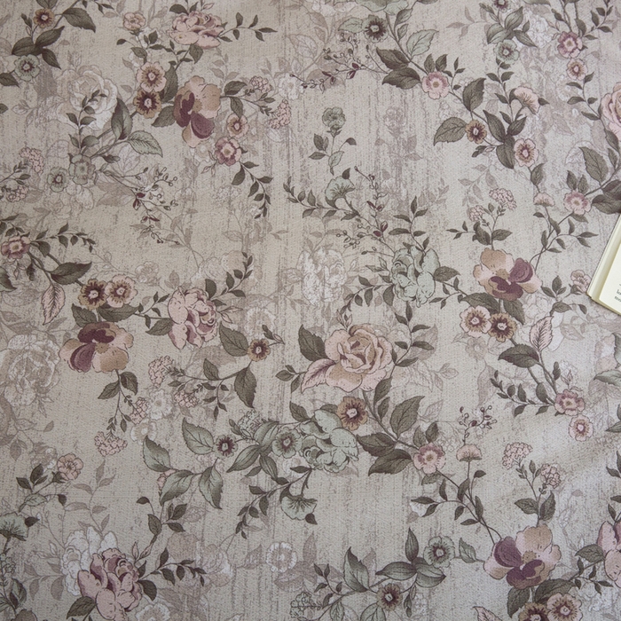 91家纺网 家纺一手货源 找家纺 大境 2025秋冬新款加厚复古风多层纱轻磨毛四件套 云水谣