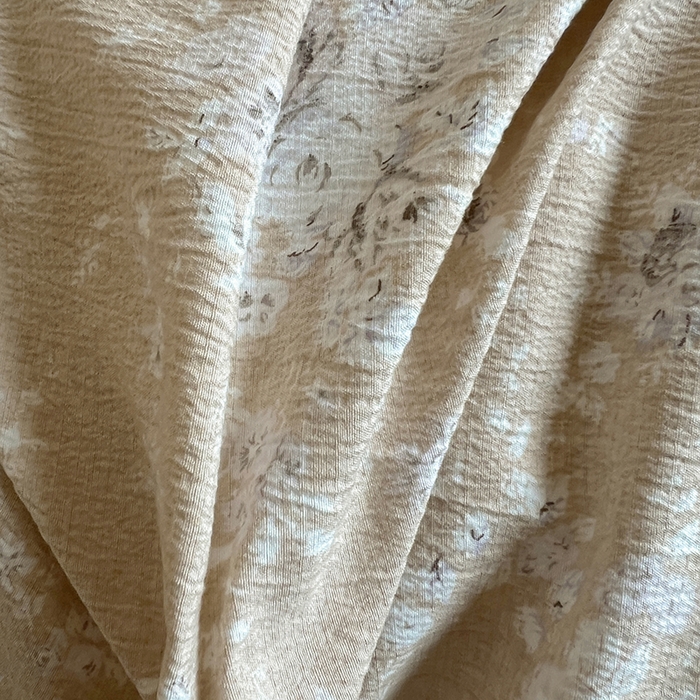 91家纺网 家纺一手货源 找家纺 （总）春光里 2025新款高克重亚麻皱皱纱四件套