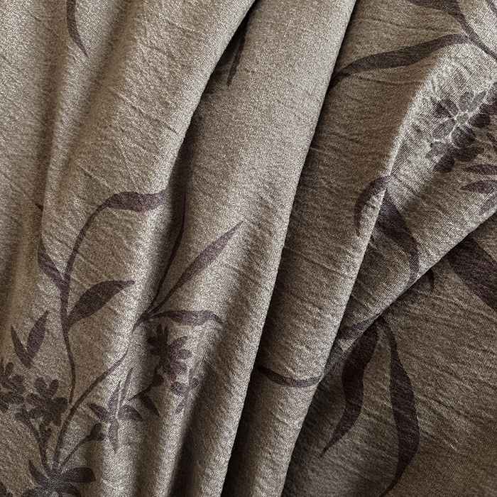 91家纺网 家纺一手货源 找家纺 春光里 2025新款高克重亚麻皱皱纱四件套 知秋