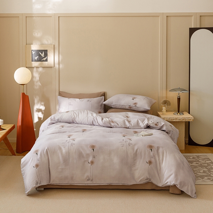 （总）爱思佳 2025新款加厚全棉磨毛单品套件系列-四件套