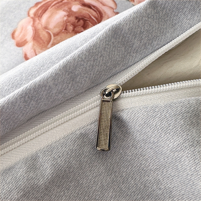 91家纺网 家纺一手货源 找家纺 家贝爱 2024新款纯棉加厚生态磨毛四件套芙蓉花语