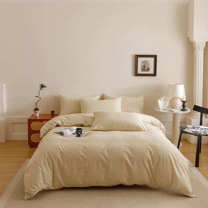 91家纺网 家纺一手货源 找家纺 （总）爱思佳 2025新款加厚全棉磨毛单品套件系列-四件套