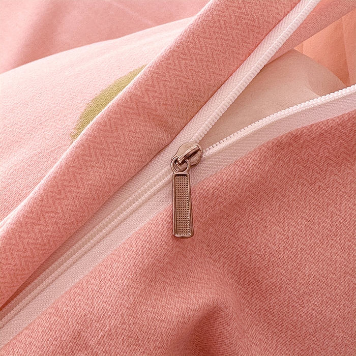 91家纺网 家纺一手货源 找家纺 家贝爱 2024新款纯棉加厚生态磨毛四件套泡泡菇