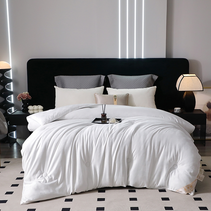 锦绣家纺 2025新款蚕丝被 白色