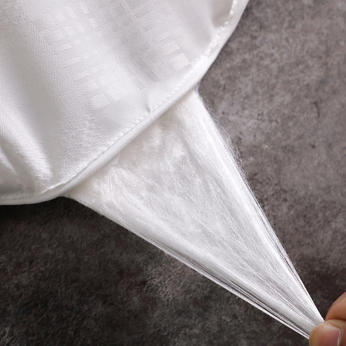 91家纺网 家纺一手货源 找家纺 锦绣家纺 2025新款蚕丝被 白色