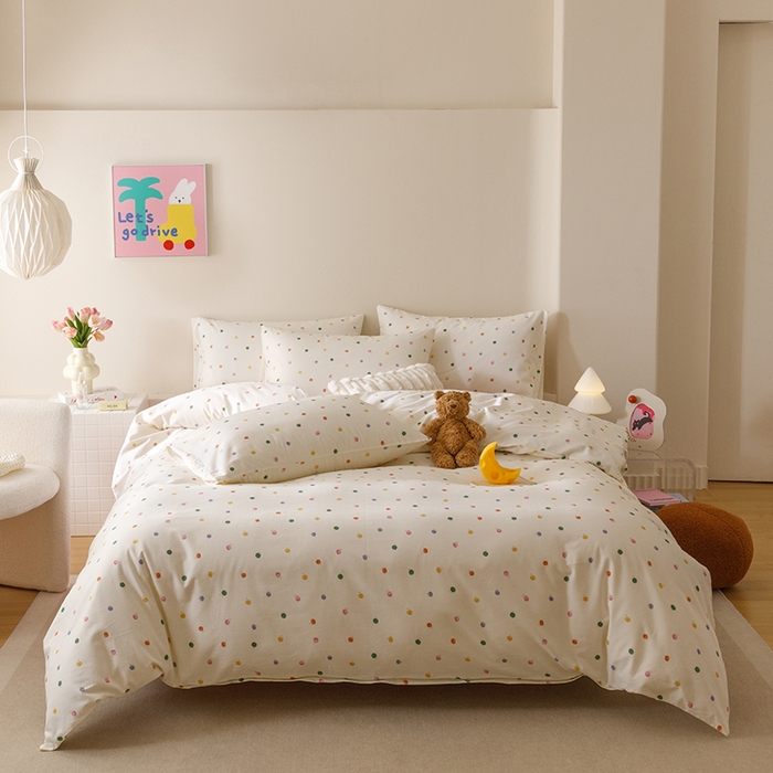 91家纺网 家纺一手货源 找家纺 （总）爱思佳 2025新款加厚全棉磨毛单品套件系列-四件套