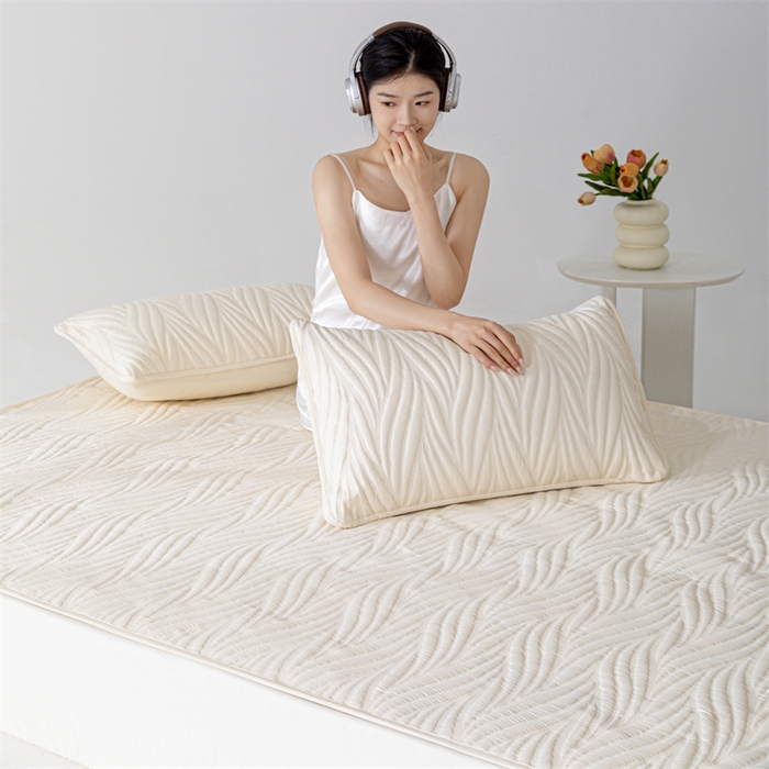 91家纺网 家纺一手货源 找家纺 （总）北极情 2025新款A类原棉大豆夹棉床笠