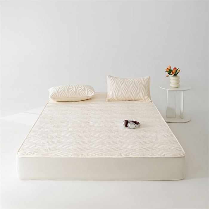 91家纺网 家纺一手货源 找家纺 （总）北极情 2025新款A类原棉大豆夹棉床笠