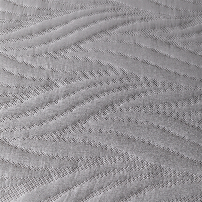 91家纺网 家纺一手货源 找家纺 北极情 2025新款A类原棉大豆夹棉床笠 高级灰