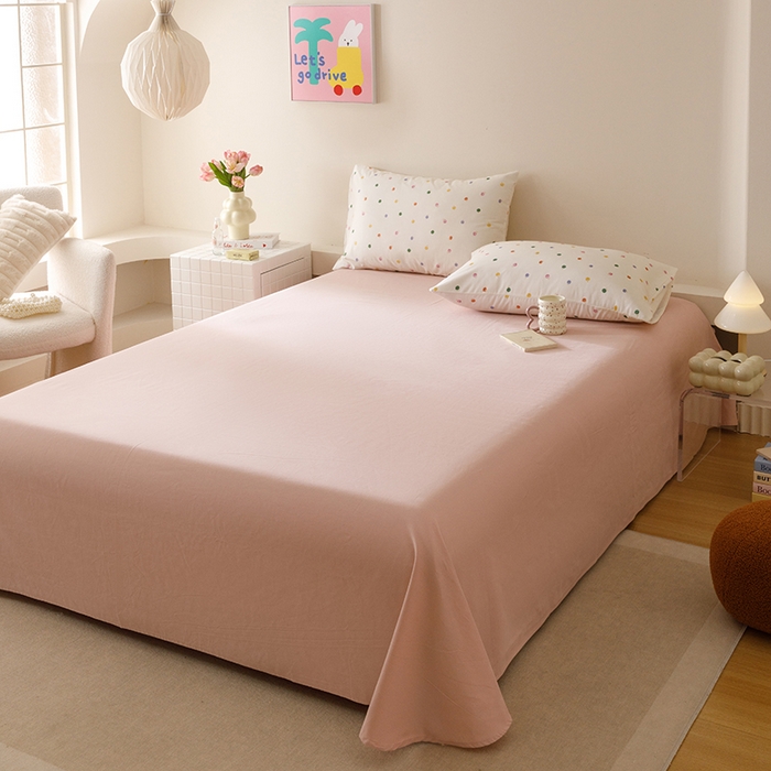 91家纺网 家纺一手货源 找家纺 爱思佳 2025新款加厚全棉磨毛单品套件系列-四件套 甜心乐园