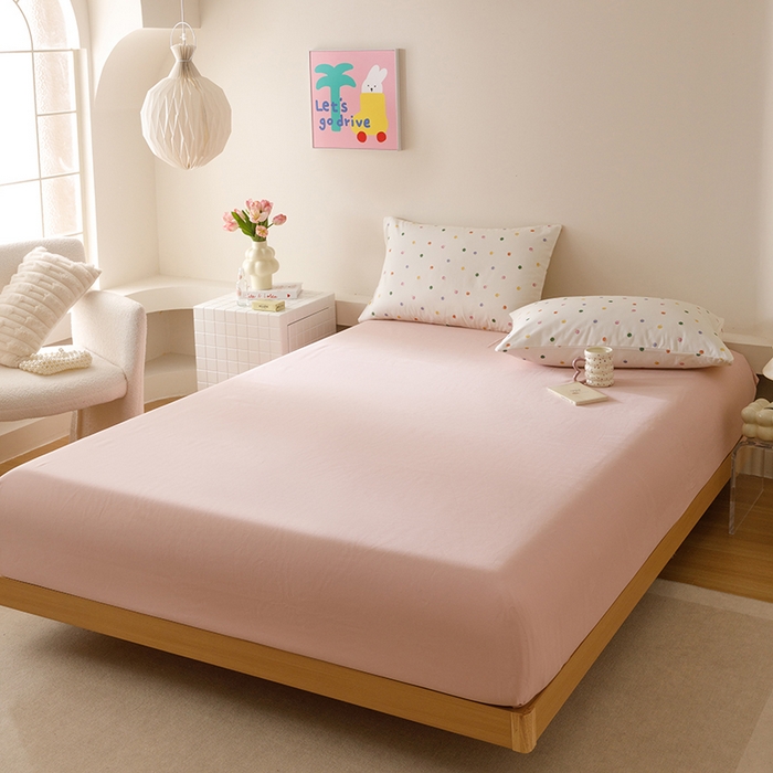 91家纺网 家纺一手货源 找家纺 爱思佳 2025新款加厚全棉磨毛单品套件系列-四件套 甜心乐园