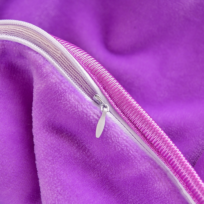 91家纺网 家纺一手货源 找家纺 硕喜 2025新款学生宿舍床系列牛奶绒学生三件套 紫罗兰