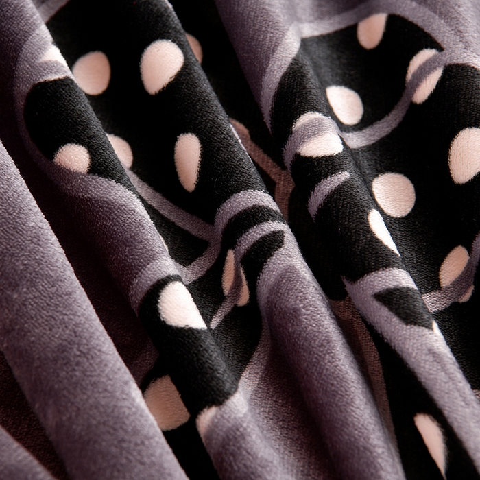 91家纺网 家纺一手货源 找家纺 硕喜 2025新款学生宿舍床系列牛奶绒学生三件套 蝶恋花