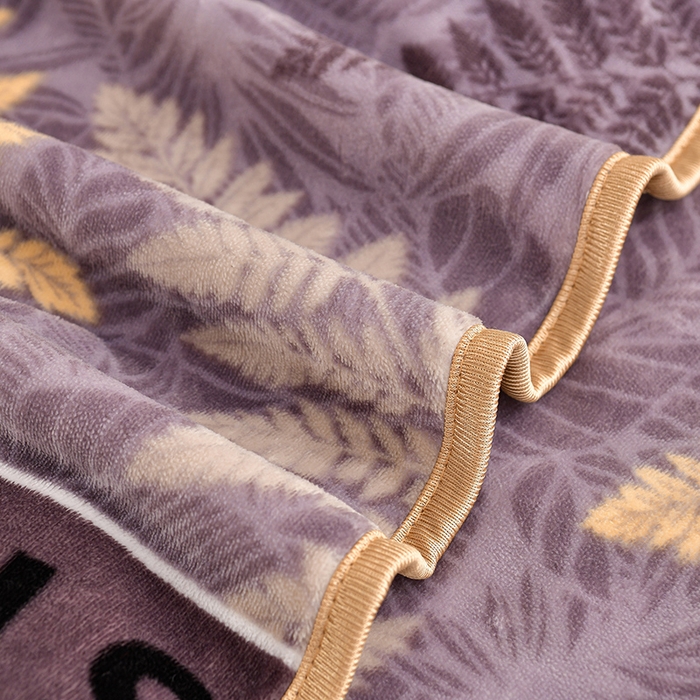 91家纺网 家纺一手货源 找家纺 硕喜 2025新款新8.5斤法莱绒四件套珊瑚牛奶金貂绒四件套床裙款 相思叶语