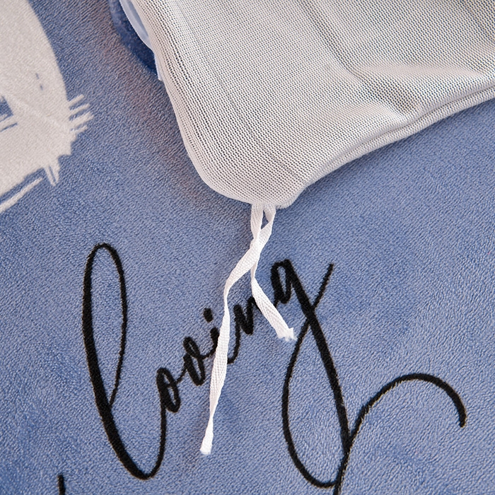 91家纺网 家纺一手货源 找家纺 硕喜 2025新款学生宿舍床系列牛奶绒学生三件套 心心相印