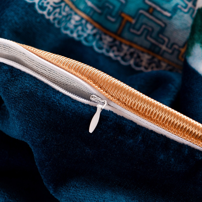 91家纺网 家纺一手货源 找家纺 硕喜 2025新款学生宿舍床系列牛奶绒学生三件套 花开富贵