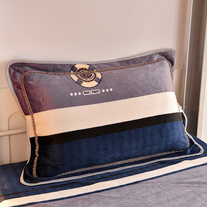 91家纺网 家纺一手货源 找家纺 硕喜 2025新款学生宿舍床系列牛奶绒学生三件套 青春岁月