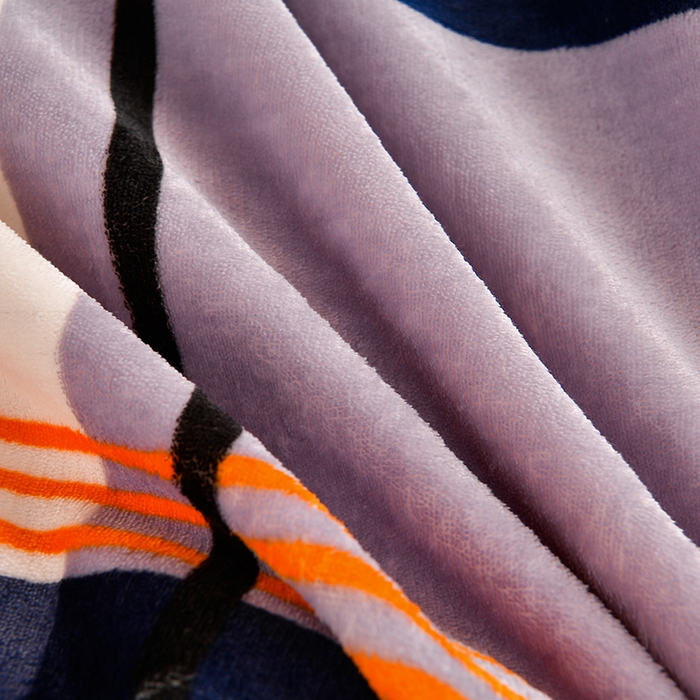 91家纺网 家纺一手货源 找家纺 硕喜 2025新款学生宿舍床系列牛奶绒学生三件套 格调生活