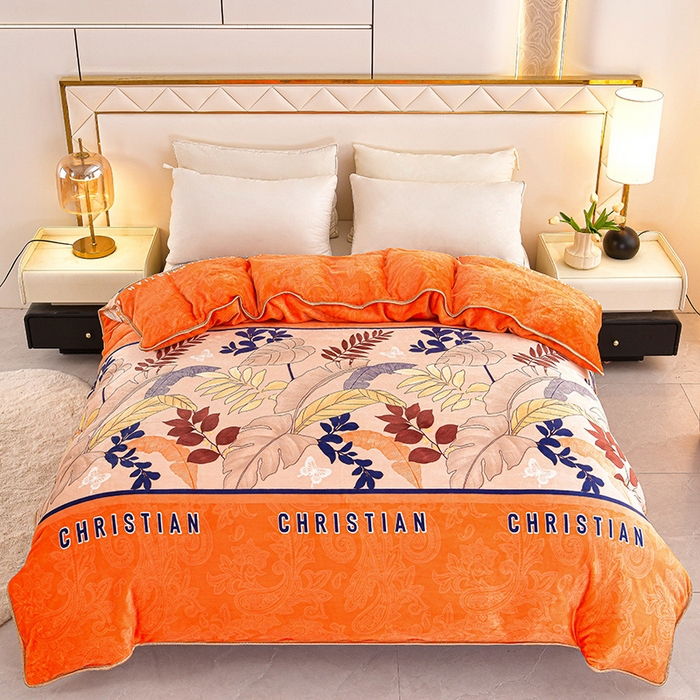 91家纺网 家纺一手货源 找家纺 硕喜 2025新款新8.5斤法莱绒四件套珊瑚牛奶金貂绒四件套床裙款 金枝玉叶