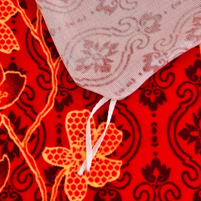 91家纺网 家纺一手货源 找家纺 硕喜 2025新款新8.5斤法莱绒四件套珊瑚牛奶金貂绒四件套床裙款 鸾凤和鸣