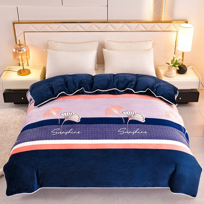 91家纺网 家纺一手货源 找家纺 （总）硕喜 2025新款加厚牛奶绒法莱绒金貂绒单被套