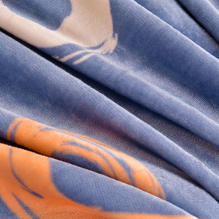 91家纺网 家纺一手货源 找家纺 硕喜 2025新款新8.5斤法莱绒四件套珊瑚牛奶金貂绒四件套床裙款 心心相印