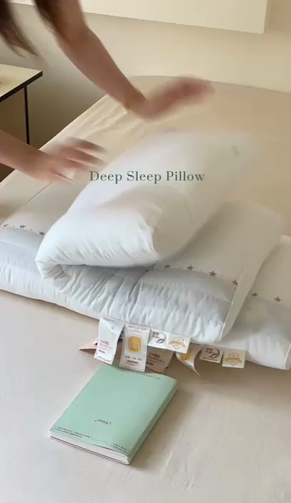 91家纺网 家纺一手货源 找家纺 （总）伟邦枕芯 2025新款蚕丝蛋白决明子枕