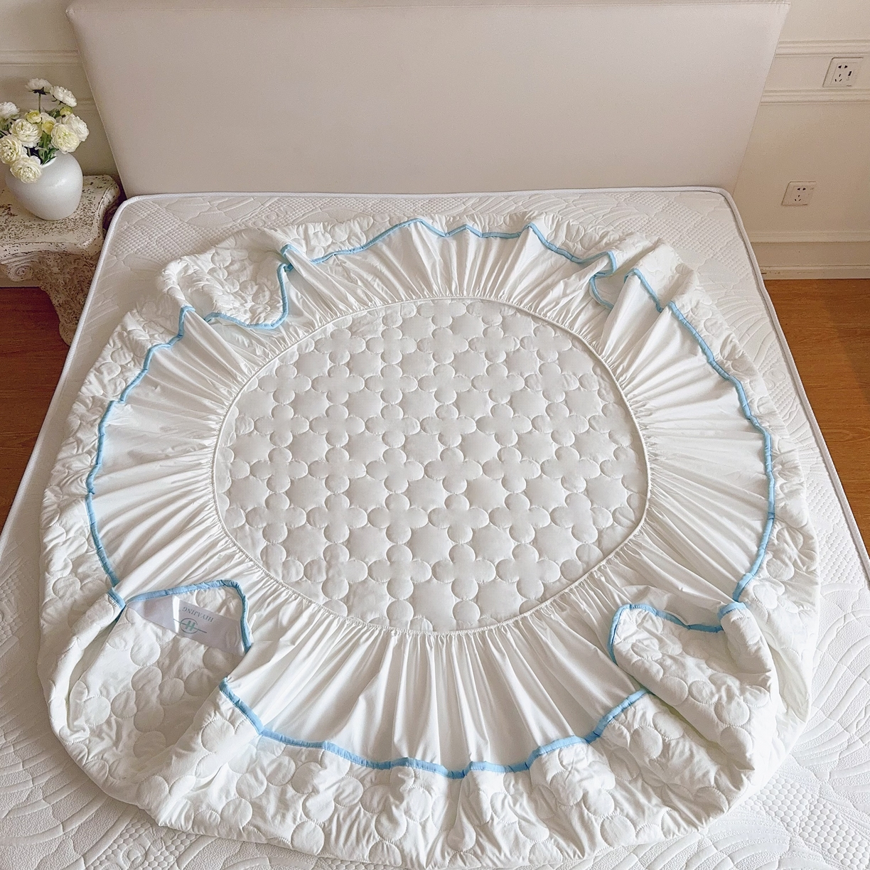 91家纺网 家纺一手货源 找家纺 （总）兜米家居 2025新款野派同款夹棉纤维床笠床罩