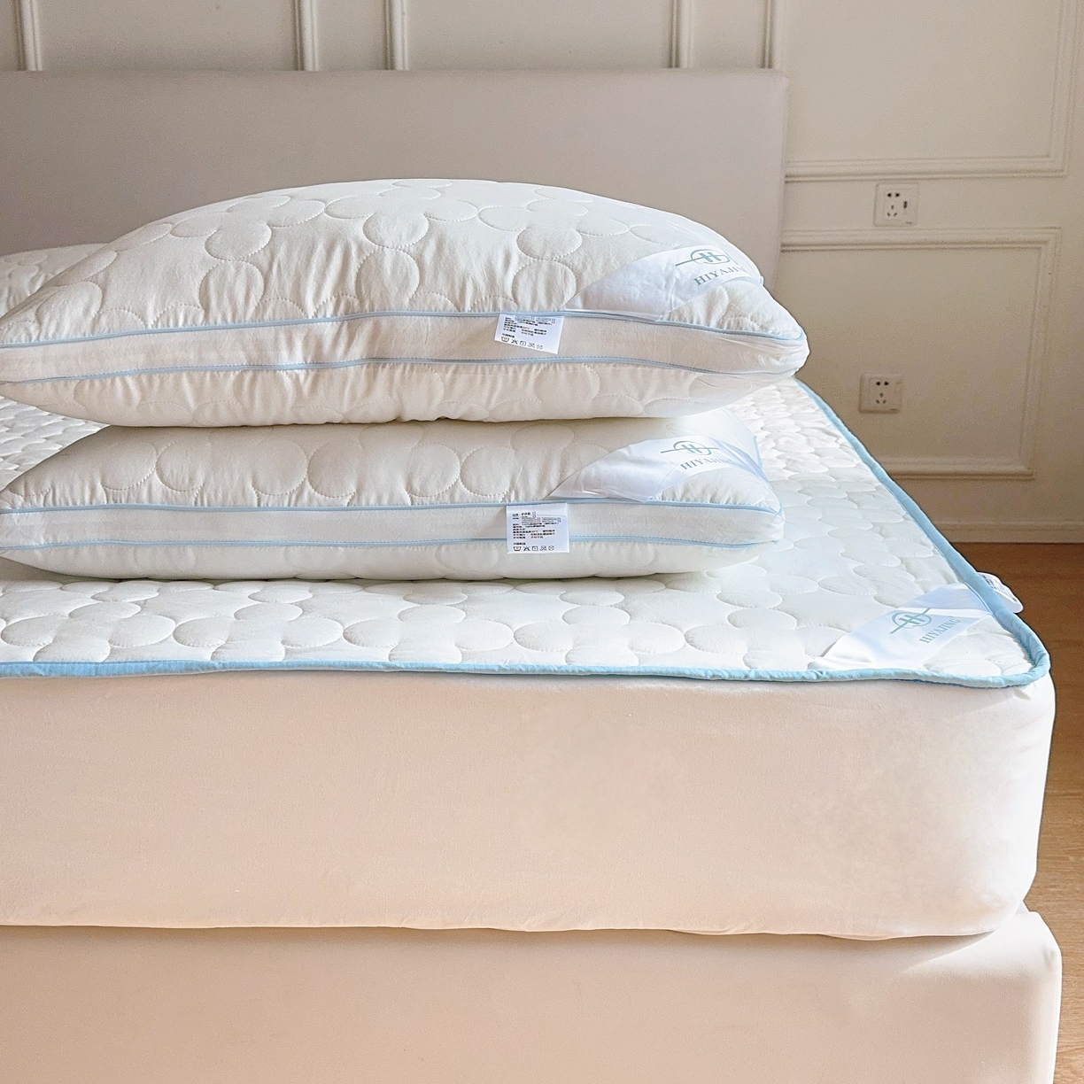 91家纺网 家纺一手货源 找家纺 （总）兜米家居 2025新款野派同款夹棉纤维床笠床罩