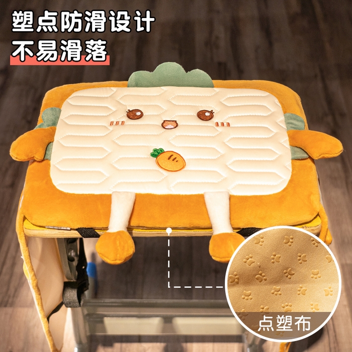 91家纺网 家纺一手货源 找家纺 仟亿莱 2025新款卡通学生收纳坐垫 收纳吐司