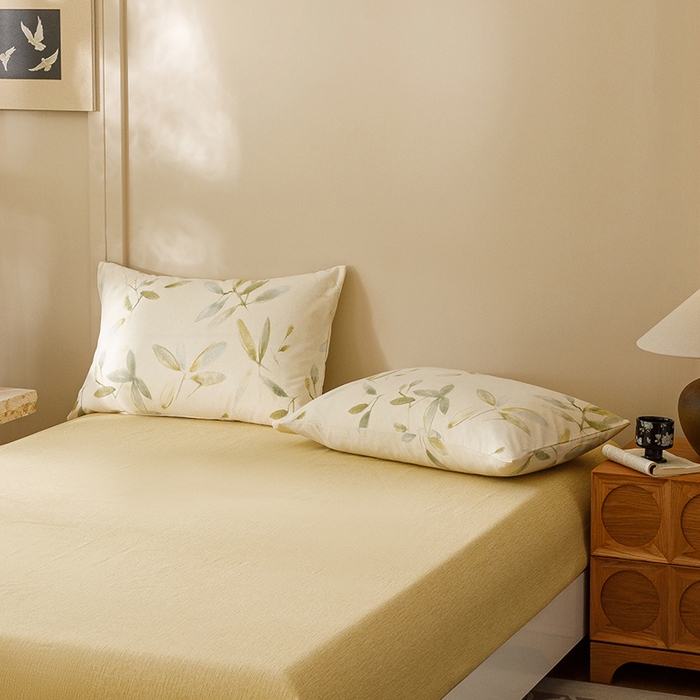 91家纺网 家纺一手货源 找家纺 （总）爱思佳 2025新款加厚全棉磨毛单品套件系列-单枕套