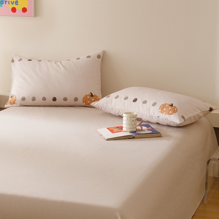 91家纺网 家纺一手货源 找家纺 （总）爱思佳 2025新款加厚全棉磨毛单品套件系列-单枕套